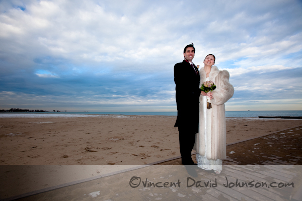 Lakefron wedding photo